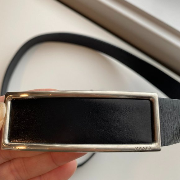 Prada black leather belt - Picture 7 of 10